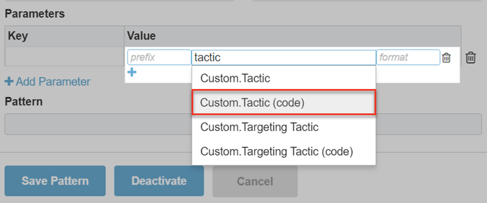 A screenshot of adding a Custom Field Code name in the Value Field.