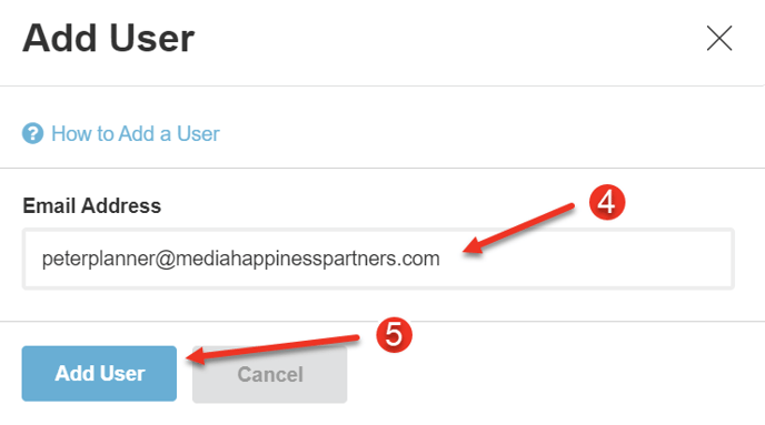 A screenshot of step 4 and 5 of how to add a user as explained on this page.