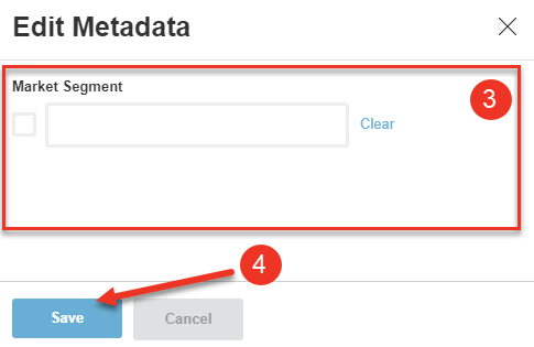 A screenshot of the edit metadata dialog.