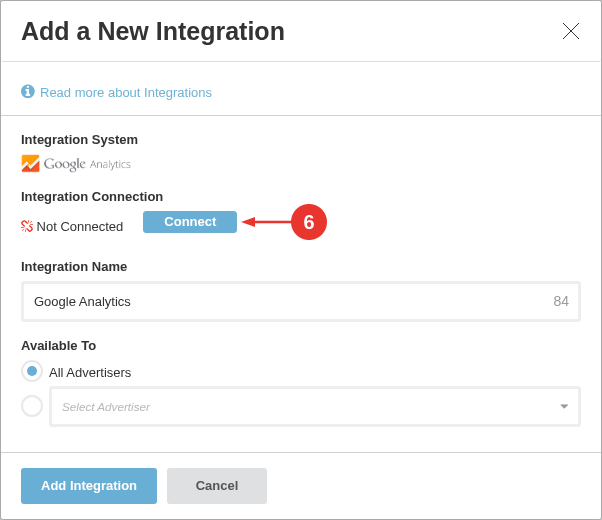 google-analytics-step2-connect-integration-annotated