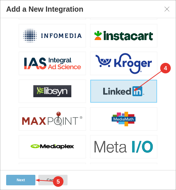 linkedin-step1-add-integration-annotated