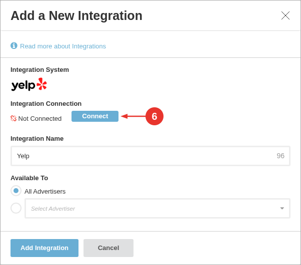 yelp-step2-connect-integration-annotated